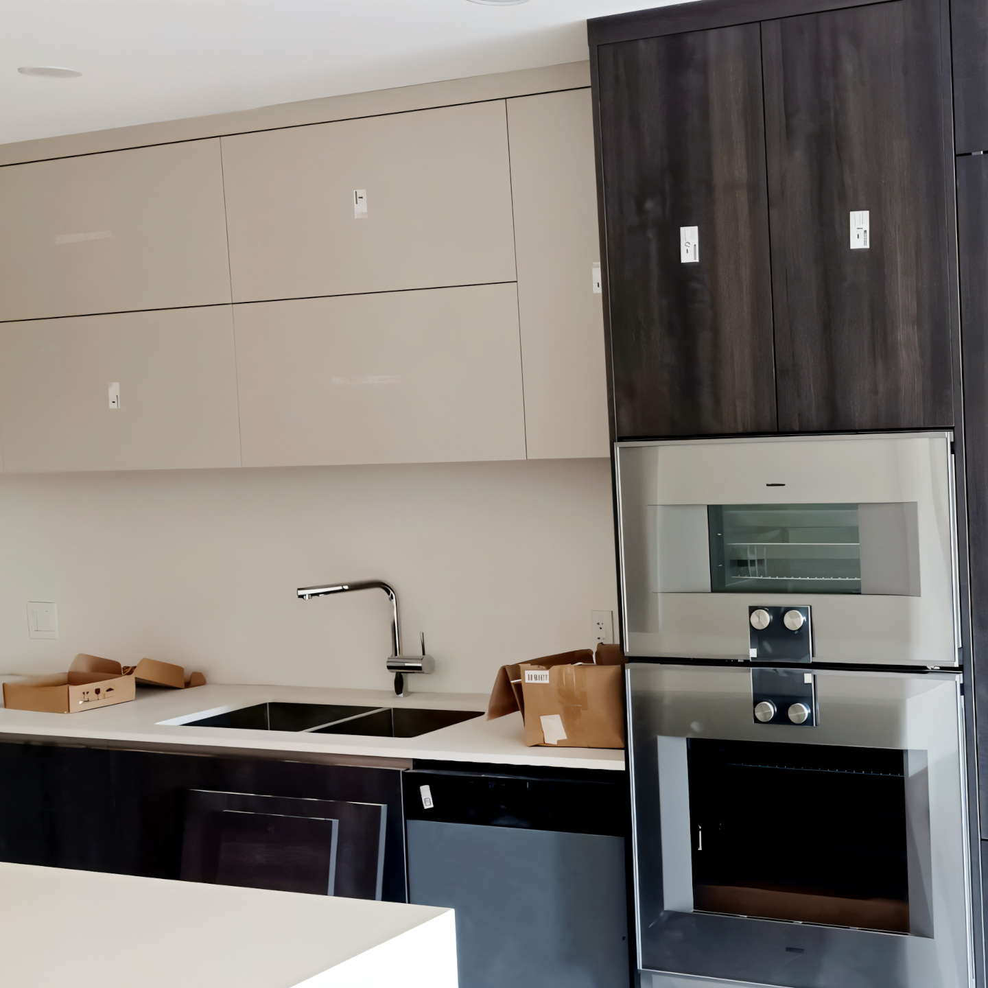 Completed kitchen renovation project at UBC.