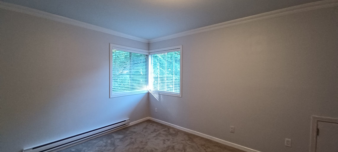 Completed bedroom painting.